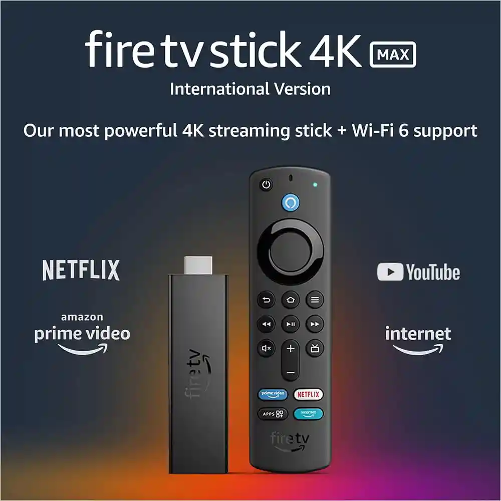 Fire TV Stick 4K Max International Version 4K streaming device